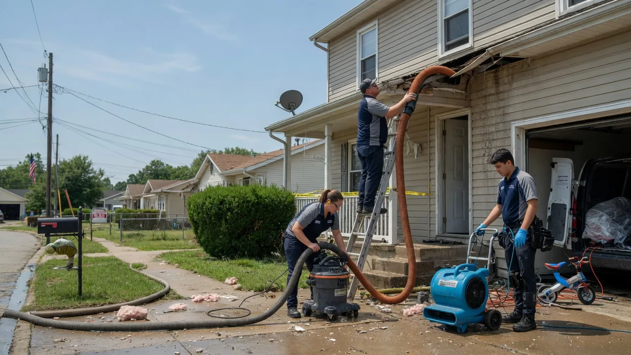 Water Damage Restoration in Halls, TN near me